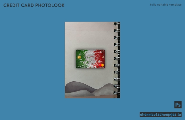 Italien Cassa Depositi e Prestiti Bank Mastercard Photolook Beispielvorschau